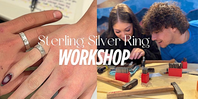 Image principale de Sterling Silver Stamped & Textured Ring Workshop