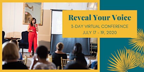 REVEAL YOUR VOICE: 3-DAY Virtual Conference primary image
