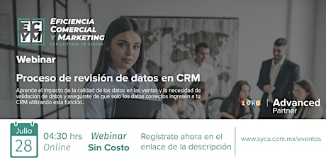 Imagen principal de Proceso de revisión de datos en CRM