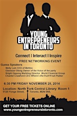 Young Entrepreneurs in Toronto FREE Networking Event! primary image