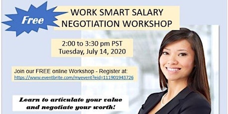 Work Smart  Salary Negotiation Workshop primary image