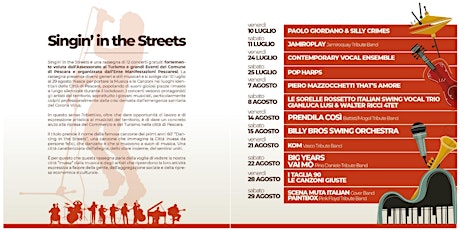 Immagine principale di Singin’ in the Streets-Billy Bros Swing Orchestra 