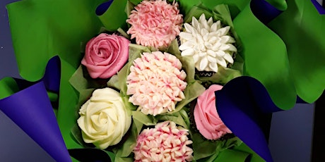 Cake Decorating: cup cake bouquet primary image