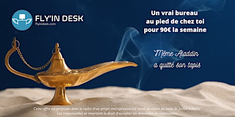 Image principale de Fly'in Desk - réservation à la semaine - été 2020