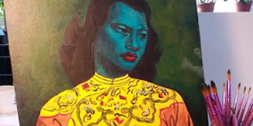 Tretchikoff S Green Lady Painting Class Byob Tickets Multiple Dates Eventbrite