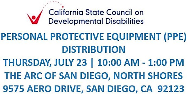 SCDD PPE Distribution for Families in Need -  The Arc, North Shores