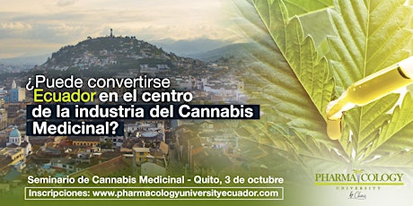 Imagen principal de Segundo Seminario de Cannabis Medicinal Quito, Ecuador
