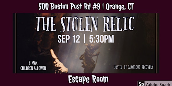 The Stolen Relic Escape Room