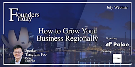 Founders Friday: How to Grow Your Business Regionally primary image