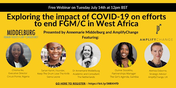 Webinar #5 - The impact of Covid-19 on ending FGM in West Africa
