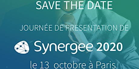 Save the date - Synergee 2020