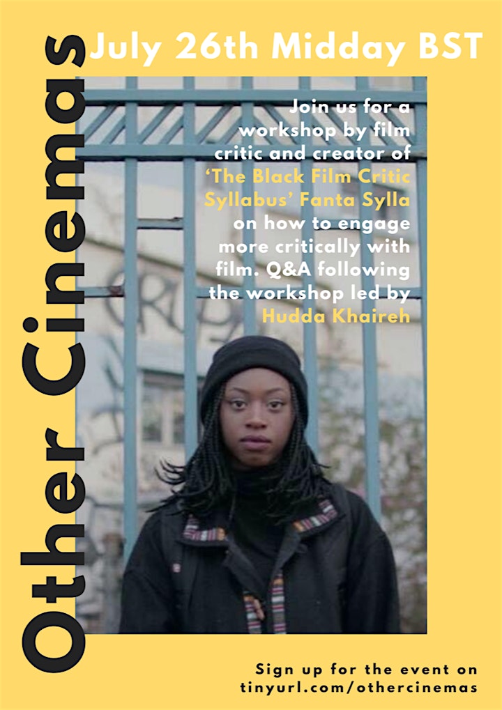 The Black Film Critic -  A Talk by Fanta Sylla image