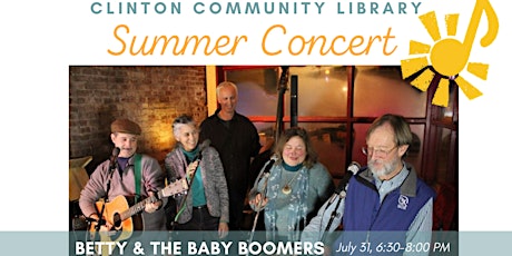 Summer Concert: Betty & the Baby Boomers primary image