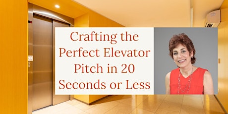 Crafting the Perfect Elevator Pitch in 20 Seconds or Less primary image