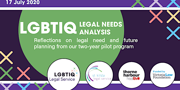 LGBTIQ Legal Needs: Analysis and reflections from a two year pilot program