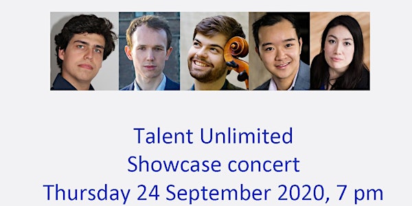 Talent Unlimited Showcase Concert: Miguel Sobrinho, Sirius Chau and friends