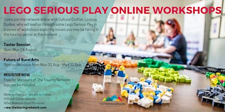 LEGO SERIOUS PLAY ONLINE WORKSHOP: Future of Rural Arts primary image