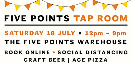 Five Points Mare Street Taproom - Saturday 12-9pm primary image