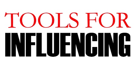 REPLAY ONLY : Tools for Influencing (Recorded version - not live webinar) primary image