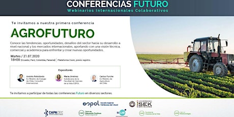 Imagen principal de Conferencia Internacional AgroFuturo  CEC ESPOL