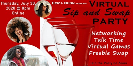 Virtual Sip & Swap Party - Free