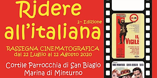 Ridere all'Italiana 2^ edizione - Rassegna Cinematografica