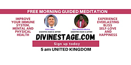 Morning Guided Meditation , Kundalini Meditation, Improve Your Health UK primary image