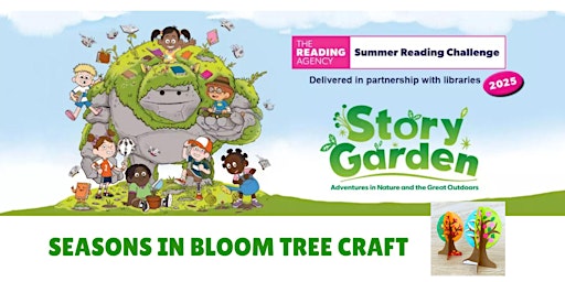 Image principale de Summer Reading Challenge 2025 Seasons in Bloom Craft at Leytonstone Library