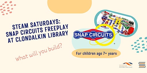 TEAM Saturdays: Snap Circuits Freeplay (Age 7+) primary image
