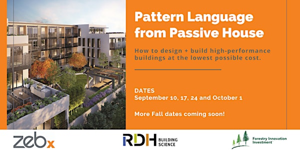 Pattern Language from Passive House - September Course