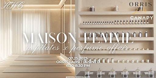 Image principale de MAISON FEMME | A PILATES x PERFUME AFFAIR