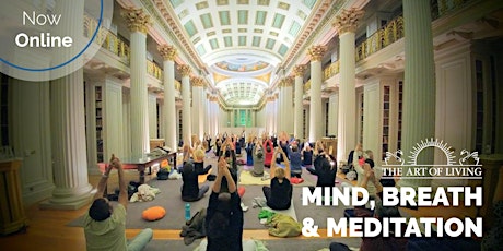 Webinar: Mind, Breath & Meditation - An Introduction primary image