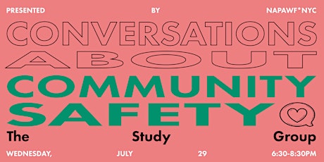 Conversations About Community Safety Study Group primary image