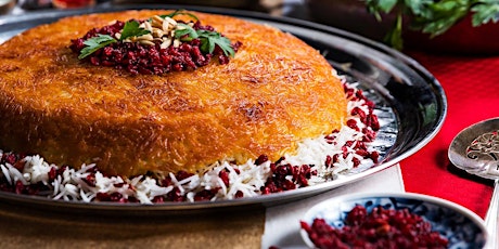 Making Tahchin: Persian Baked Saffron Rice with Chicken