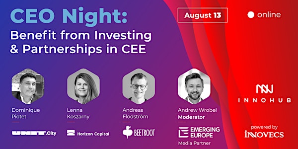 CEO Night: Benefit from Investing & Partnerships in CEE