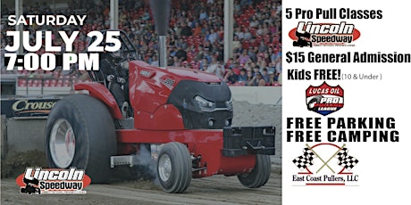 Lucas Oil Tractor and Truck Pull at Lincoln Speofedway Presented by Bobcat primary image
