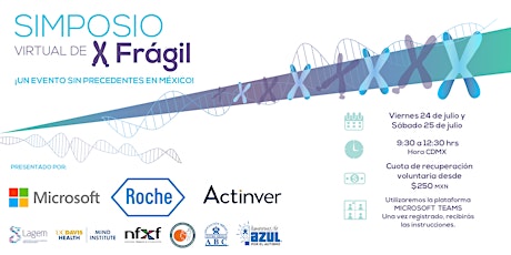 Imagen principal de Simposio Virtual de XFrágil Mexico 2020