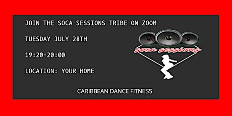 SOCA SESSIONS: Caribbean Dance Fitness Zoom