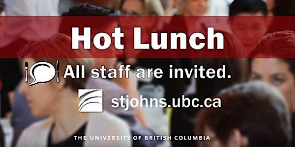 Virtual Hot Lunch - July 28, 2020