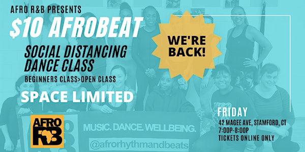 Afrobeat Beginner Dance Class