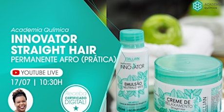 Imagem principal do evento Innovator Straight Hair: Permanente Afro - Prática