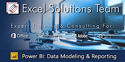 Imagen principal de Power BI Desktop - Data Modeling and Reporting (2-Day Event)