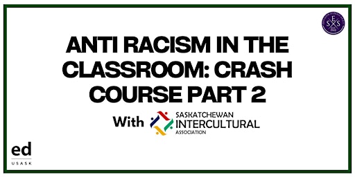 Anti Racism in the Classroom: Crash Course Part 2 primary image