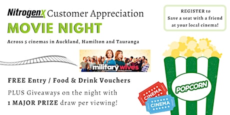 Customer Appreciation Movie Night - Newmarket primary image