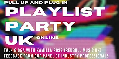 Playlist Party UK Online: Kamilla Rose primary image