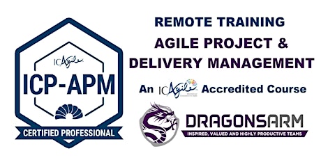 ICAgile ICP-APM Agile Project and Delivery Management Remote Training primary image
