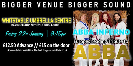 ABBA Inferno (ABBA Tribute) live in Whitstable