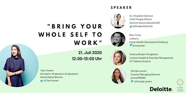 Deloitte Leader.In  - "Bring your whole self to work"