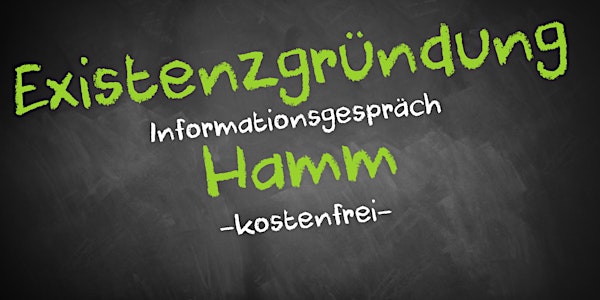 Existenzgründung AVGS Hamm - Online kostenfrei - Infos