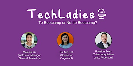 TechLadies Brunch Livestream: To Bootcamp or Not to Bootcamp? primary image